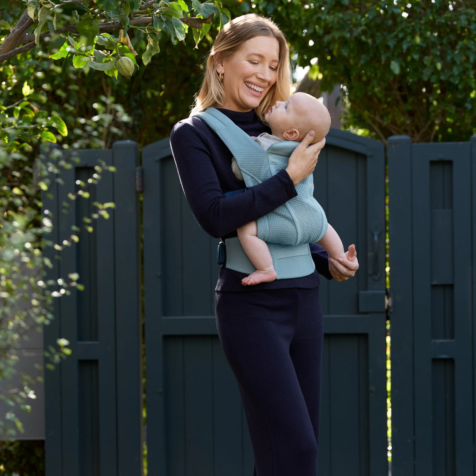 Omni Lite Baby Carrier - Slate Blue - Image 10