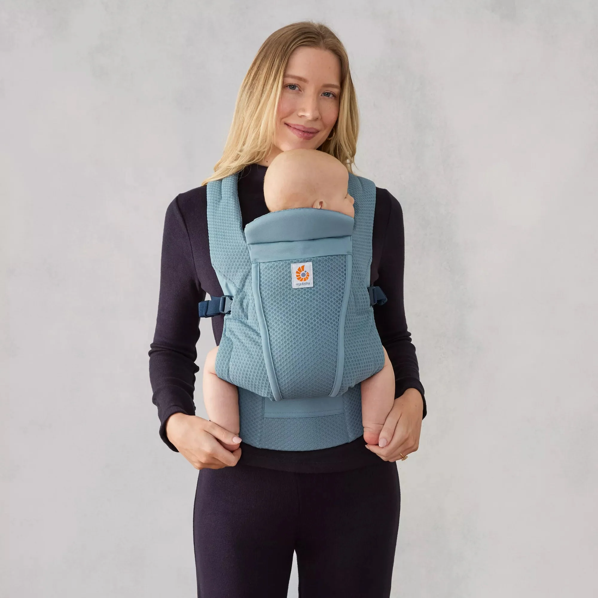 Omni Lite Baby Carrier - Slate Blue - Image 3